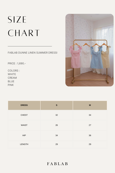 FABLAB DUNNE Linen Summer Dress