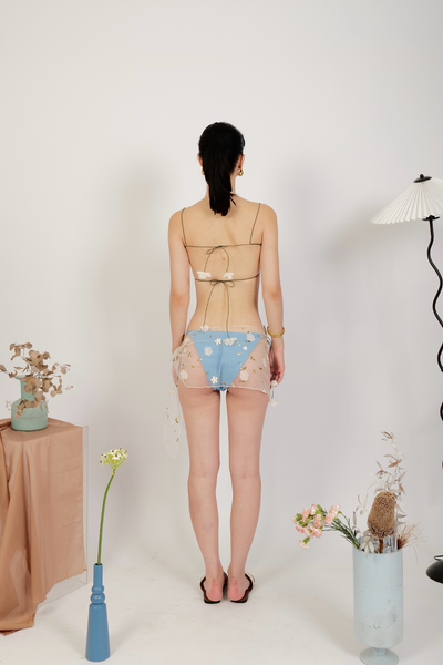 FABLAB X TRY Blooming high leg bottom