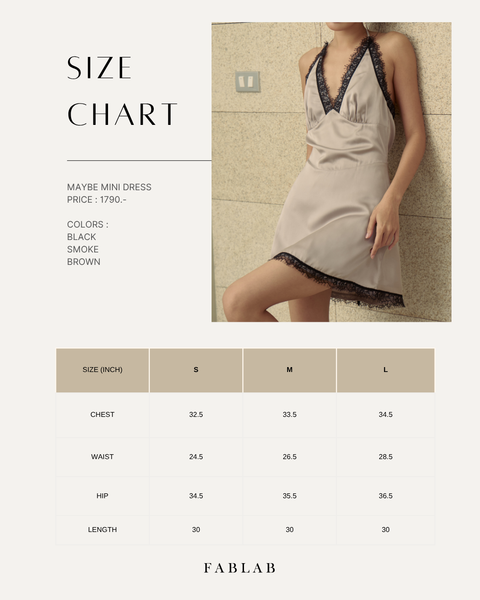 FABLAB ORIGINALS - Maybe Mini Dress